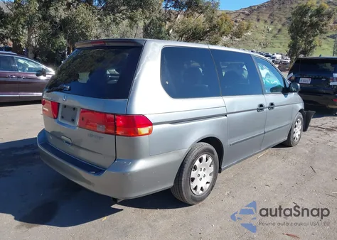 2001 Honda Odyssey Lx из США, поврежденный, VIN 2HKRL18521H527918